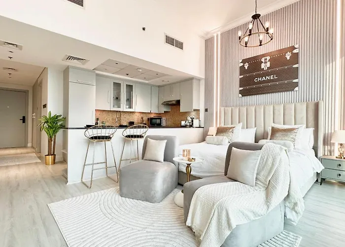 Luxury Family Studio Close To Dubai Mall And Burj Khalifa